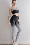 Gradient Sports Bra and Leggings Set