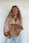 PREORDER: Camo Sherpa Pullover
