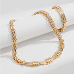Alloy Iron Chain Necklace