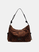 Suede Large Shoulder Bag