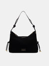 Suede Large Shoulder Bag