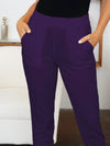 FAM-FAM Pocketed High Waist Skinny Pants