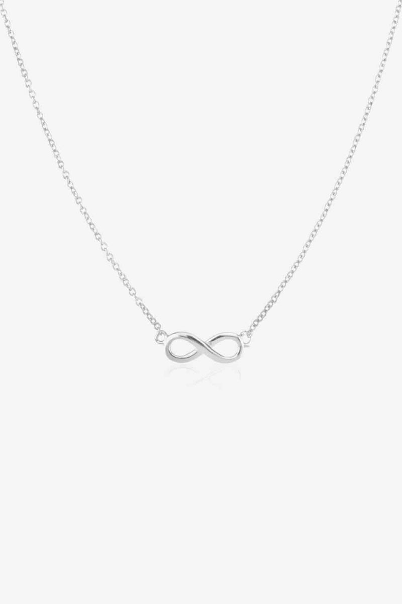 Figure 8 Lobster Clasp 925 Sterling Silver Necklace