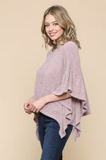 Poncho Knit Top