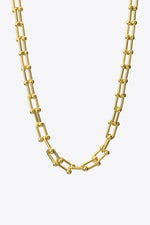 Fun Day Ahead Alloy Chain Necklace