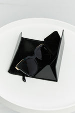 Tortoiseshell Rectangle Polycarbonate Sunglasses