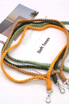 Assorted 2-Pack Hand-Woven Lanyard Keychain