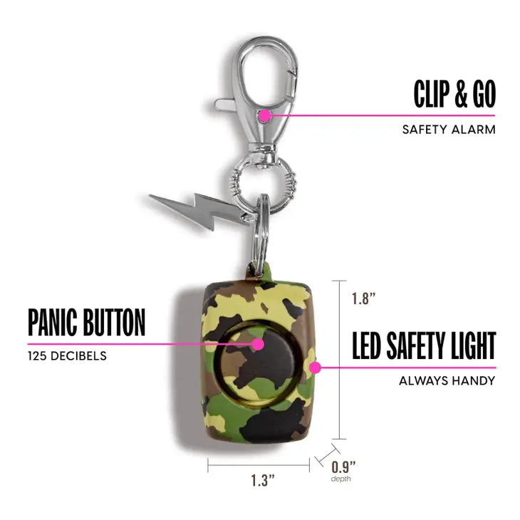 Mini Safety Alarm in Assorted Colors (RTS)