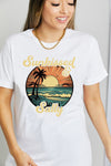 Simply Love SUNKISSED & SALTY Graphic Cotton T-Shirt