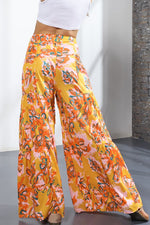 Printed High-Rise Tied Culottes