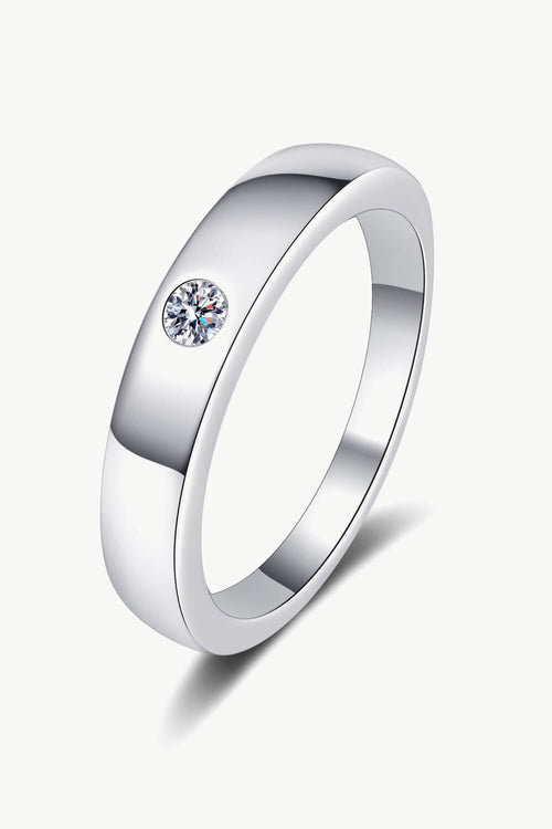 Create Your Dream Life Moissanite Adjustable Ring