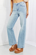 Judy Blue Harper Full Size High Waist Wide Leg Jeans