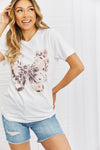 mineB You Give Me Butterflies Graphic T-Shirt