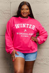 Simply Love Full Size WINTER WONDERLAND ALUMNI Graphic Long Sleeve Sweatshirt