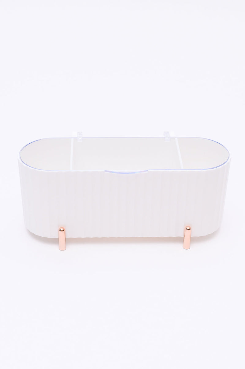 Mini Beauty Organizer in White