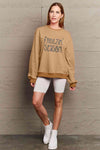 Simply Love Full Size FREEZIN' SEASON Graphic Sweatshirt