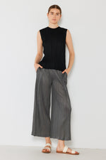 Marina West Swim Pleated Wide-Leg Pants with Side Pleat Detail