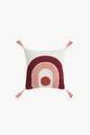 4 Picks Geometric Graphic Tassel Pillow Cover