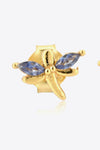 Tanzanite Dragonfly-Shaped Earrings