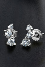 Adored Your Way Moissanite Stud Earrings