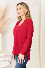 Culture Code Full Size Wide Notch Relax Top