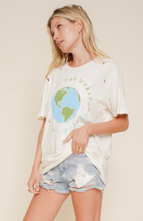 Treat The World With Kindness Tee